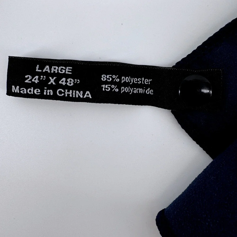 Rainleaf Microfiber Travel Towel Navy Blue Large 24x48 Fast Drying‎ Gym Camping
